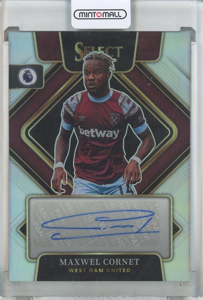 2022-23 Select English Premier League Maxwel Cornet Select Signatures card number 25 for West Ham United FC