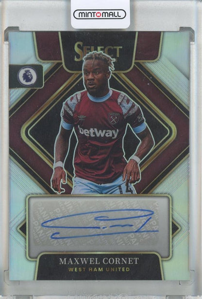 2022-23 Select English Premier League Maxwel Cornet Select Signatures card number 25 for West Ham United FC