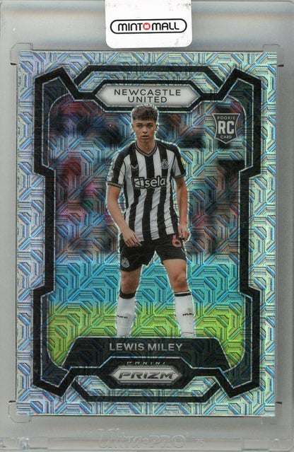 2023-24 PANINI Prizm English Premier League Prizms Mojo #72 Lewis Miley Newcastle United trading card