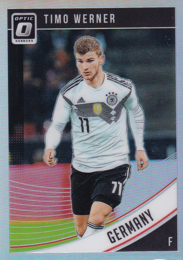 2018-19 Donruss Germany Timo Werner Base Holo Parallel Version trading card