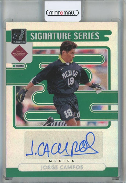 2021-22 Donruss Jorge Campos Signature Series Auto #36 Mexico autographed trading card
