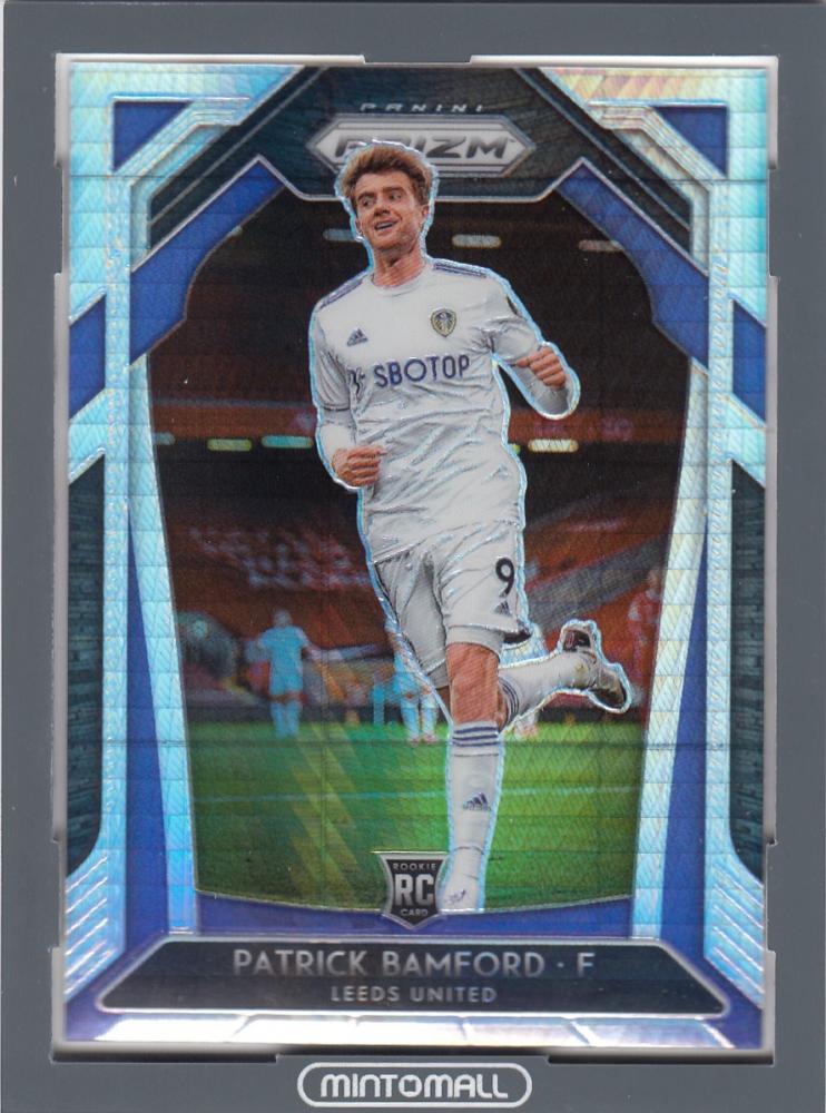 2020-21 PANINI PRIZM Premier League Soccer Patrick Bamford Hyper Prizm trading card