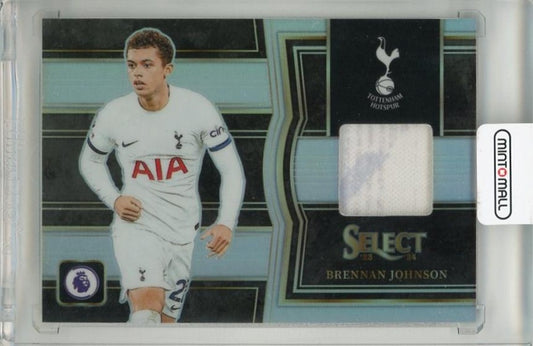 2023-24 Panini Select English Premier League Brennan Johnson Select Memorabilia trading card #26