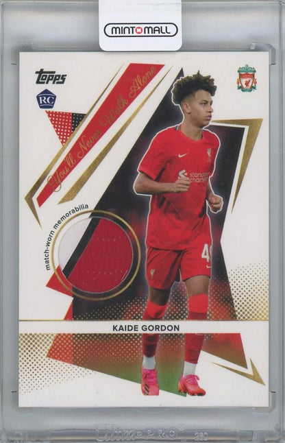 2021-22 TOPPS Liverpool FC Team Set You collectible card set featuring Liverpool FC players