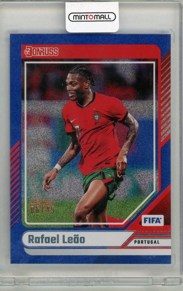 2024-25 PANINI DONRUSS Rafael Leao trading card numbered 06 of 49 featuring Portugal
