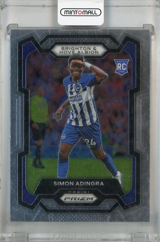 2023-24 Panini Prizm Premier League Brighton & Hove Albion Simon Adingra Base Rookie Card #98