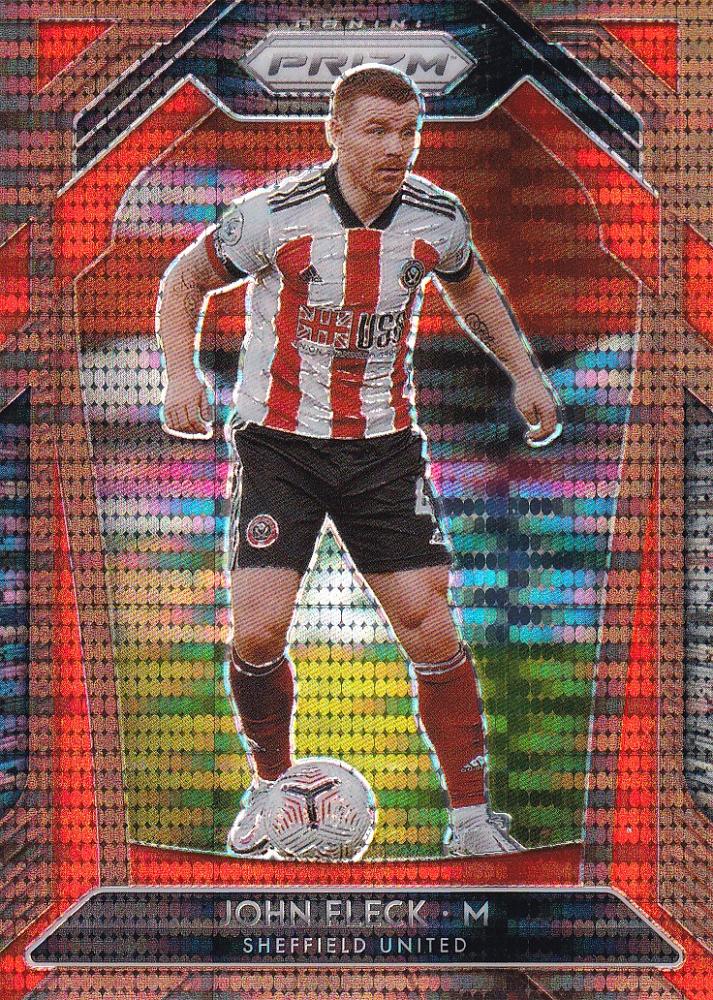 2020-21 Panini Prizm Premier League Breakaway Sheffield United John Fleck Base Bronze Parallel card 08/25