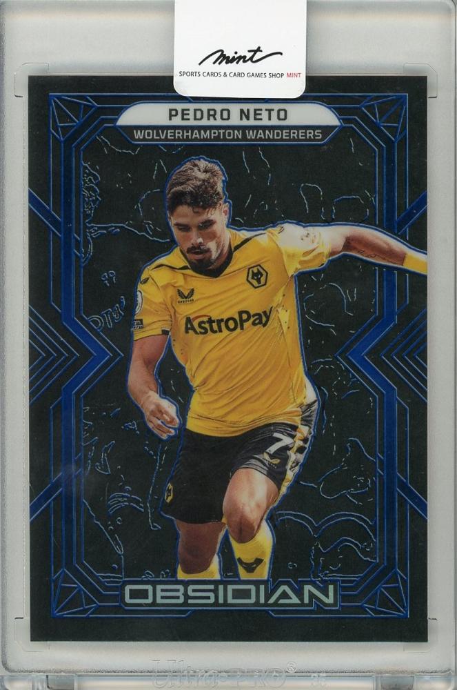 2022-23 PANINI OBSIDIAN Pedro Neto collectible card number 10920/20 from Wolverhampton Wanderers