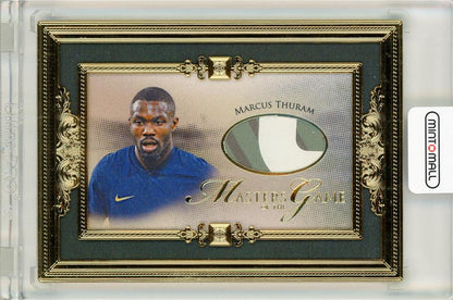 2024 Futera Unique NOSTALGIA Marcus Thuram Masters of the Game Gold patch jersey card numbered 10 out of 13