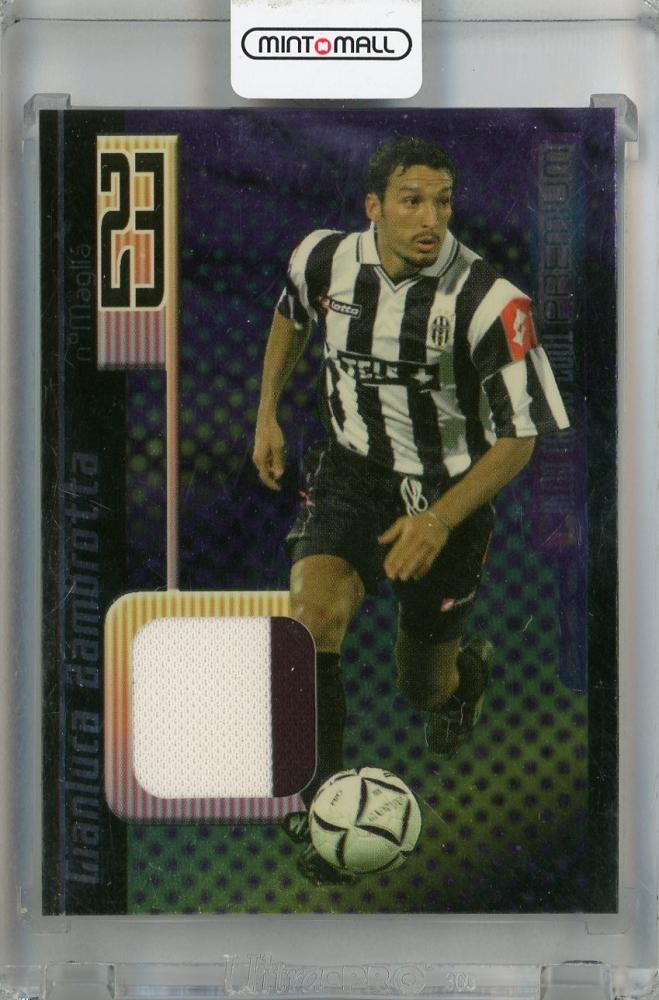 2001 Panini Calcio Cards Premium Gianluca Zambrotta Juventus #C10 shirt collectible card