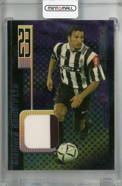 2001 Panini Calcio Cards Premium Gianluca Zambrotta Juventus #C10 shirt collectible card