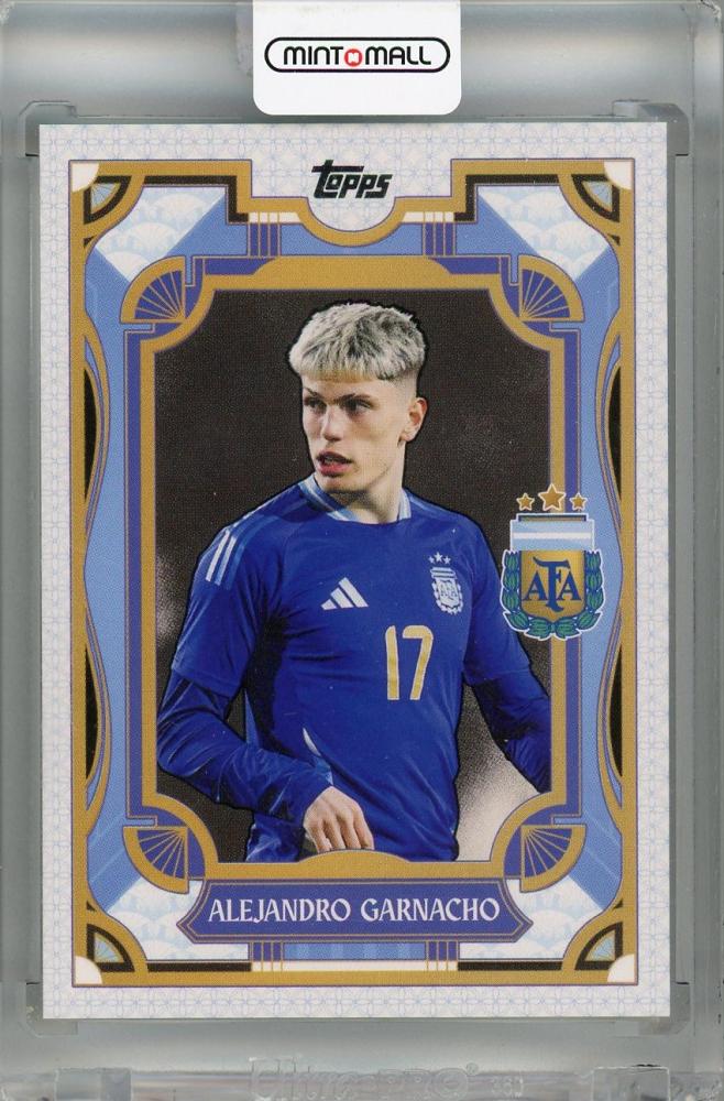 2024-25 Topps Argentina Team Set Alejandro Garnacho Argentine Tango #38 collectible trading card