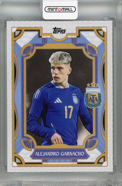 2024-25 Topps Argentina Team Set Alejandro Garnacho Argentine Tango #38 collectible trading card