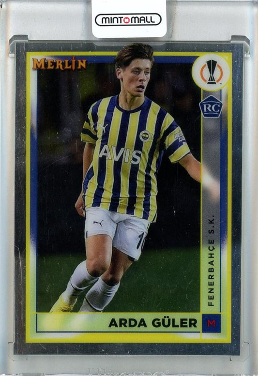 2022-23 Topps Merlin UEFA trading card of Arda Guler #43 from Fenerbahçe Spor Kulübü