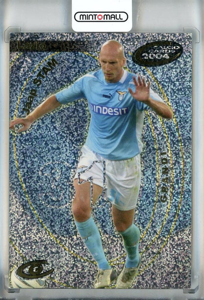 2004 Calcio Cards Jaap Stam G6 Lazio football trading card in excellent used condition