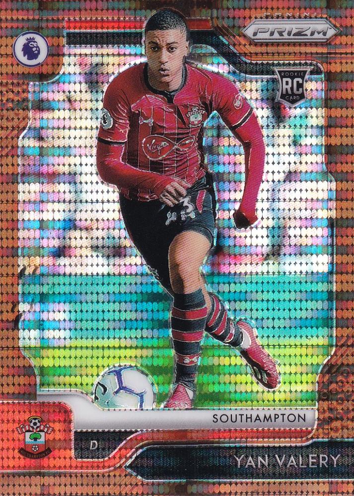 2019-20 Panini Prizm Premier League Yan Valery Southampton Bronze parallel collectible card
