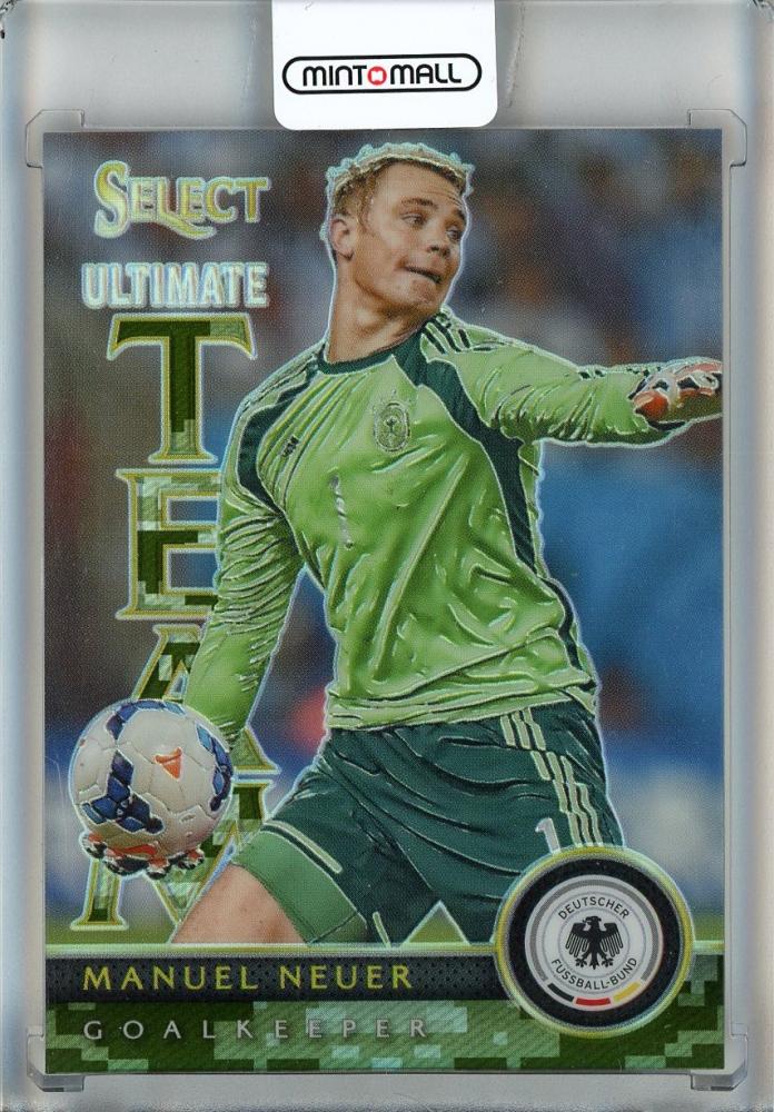 2015-16 Select Ultimate Team Camo soccer card featuring Manuel Neuer Germany number 1034 of 249