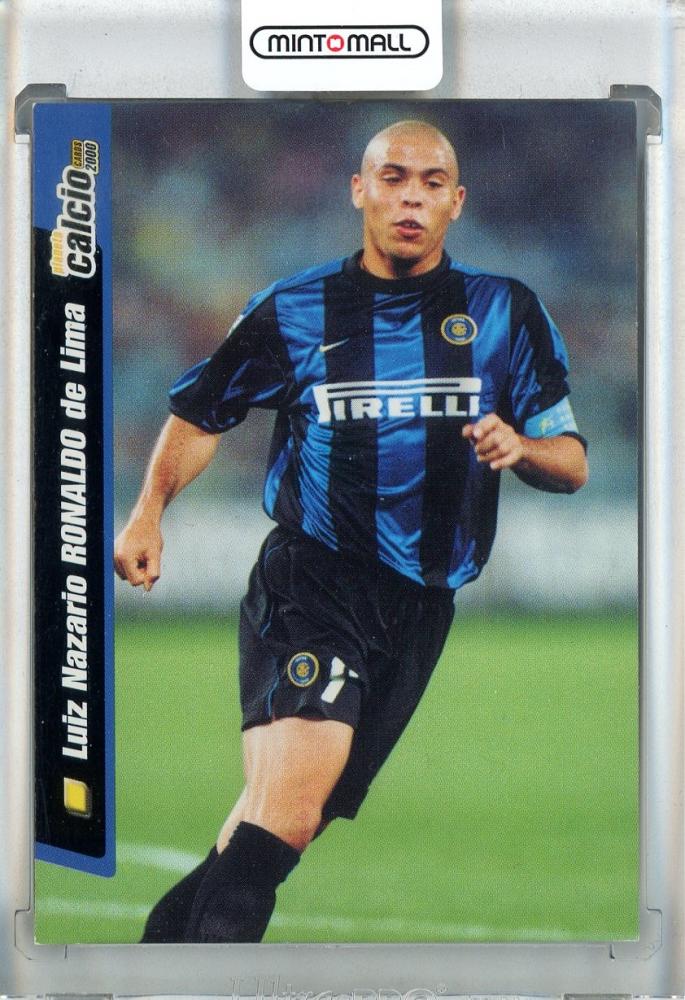 2000 DS Planeta Calcio trading card of Luis Nazario Ronaldo de Lima #82 from FC Inter Milan