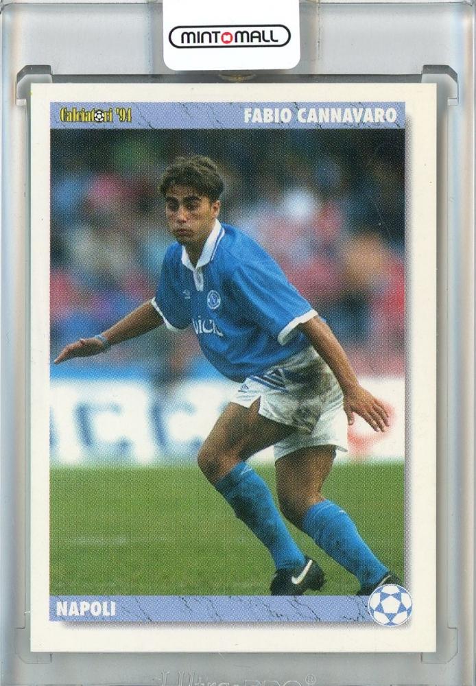 1994 Joker Calciatori trading card showing player image with some wear and used condition