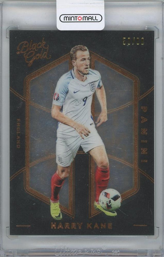 2016-17 PANINI Black Gold Bronze #154 Harry Kane England trading card numbered 59 of 99