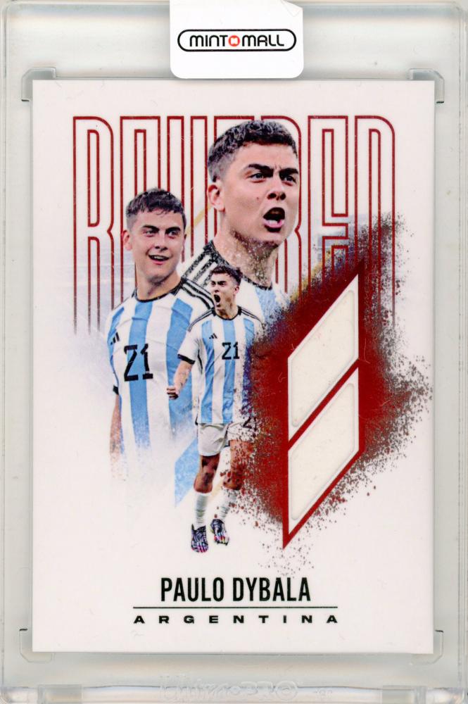 2024 Futera Unique Paulo Dybala Jersey serial number 02 of 02 in used condition