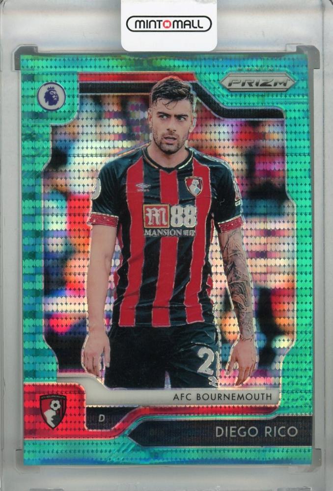 2019-20 Panini Prizm Premier League Breakaway AFC Bournemouth Diego Rico Base Teal parallel card 06/35