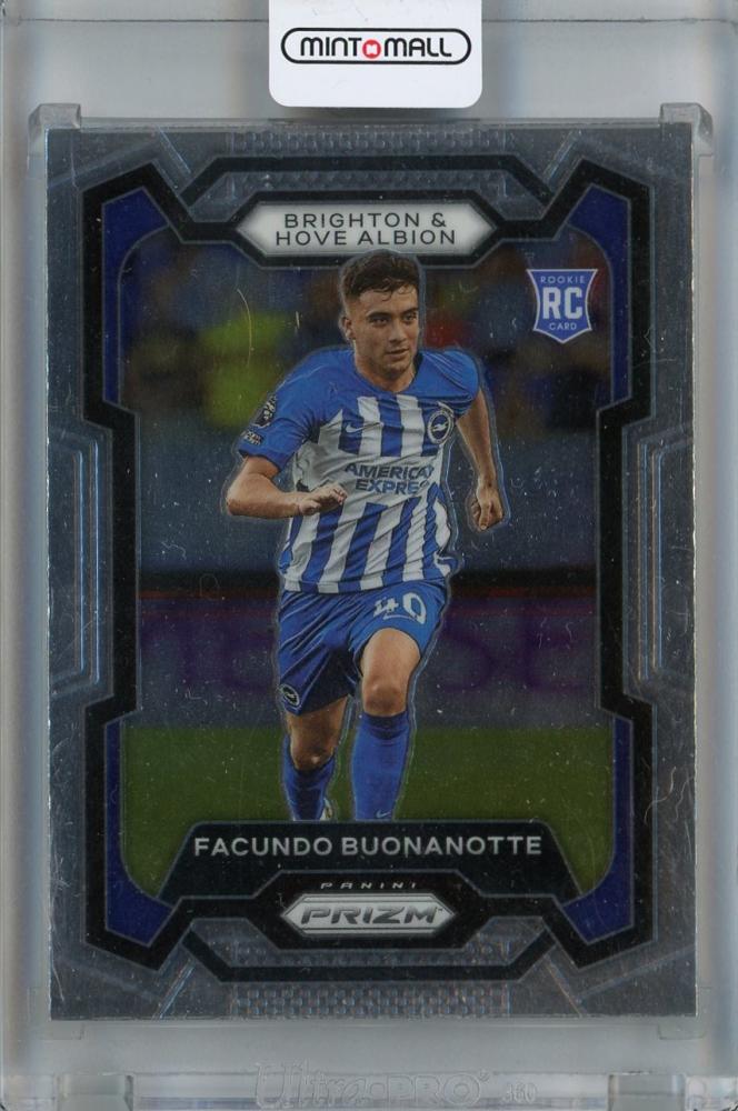 2023-24 Panini Prizm Premier League Facundo Buonanotte Base Rookie Card #104 Brighton & Hove Albion