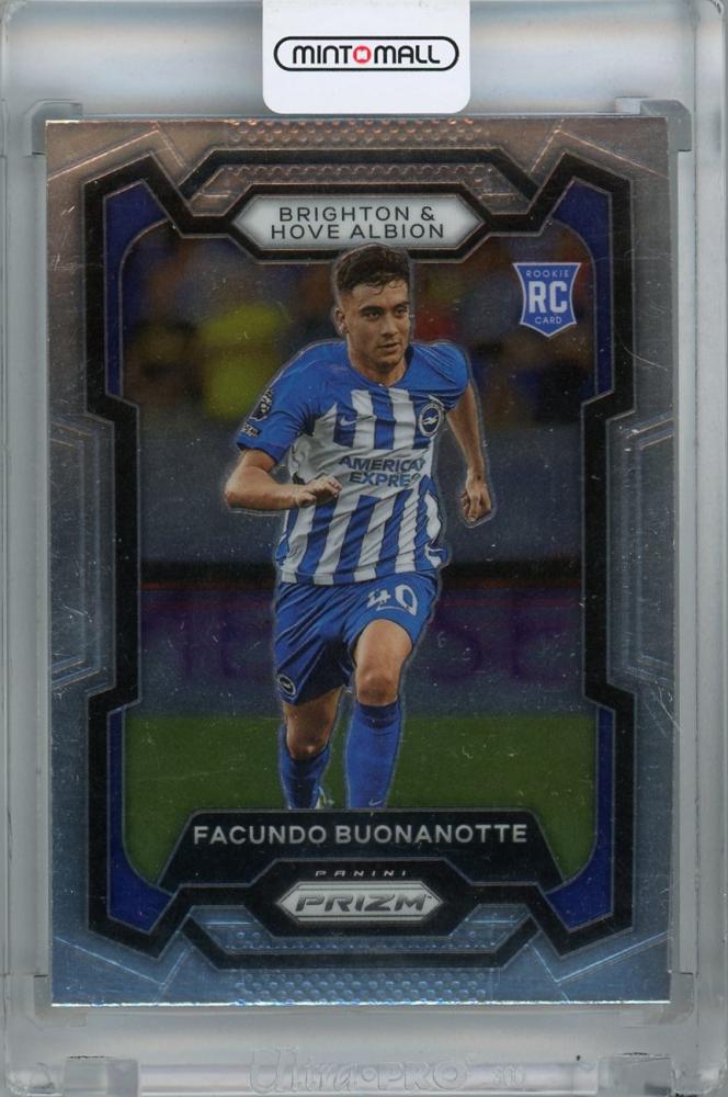 2023-24 Panini Prizm Premier League Facundo Buonanotte Base Rookie Card #104 Brighton & Hove Albion