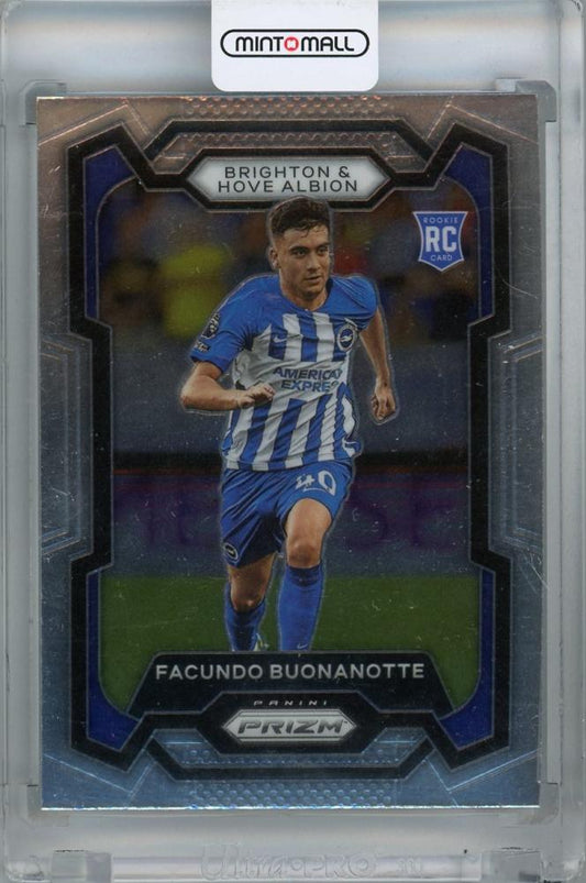 2023-24 Panini Prizm Premier League Facundo Buonanotte Base Rookie Card #104 Brighton & Hove Albion