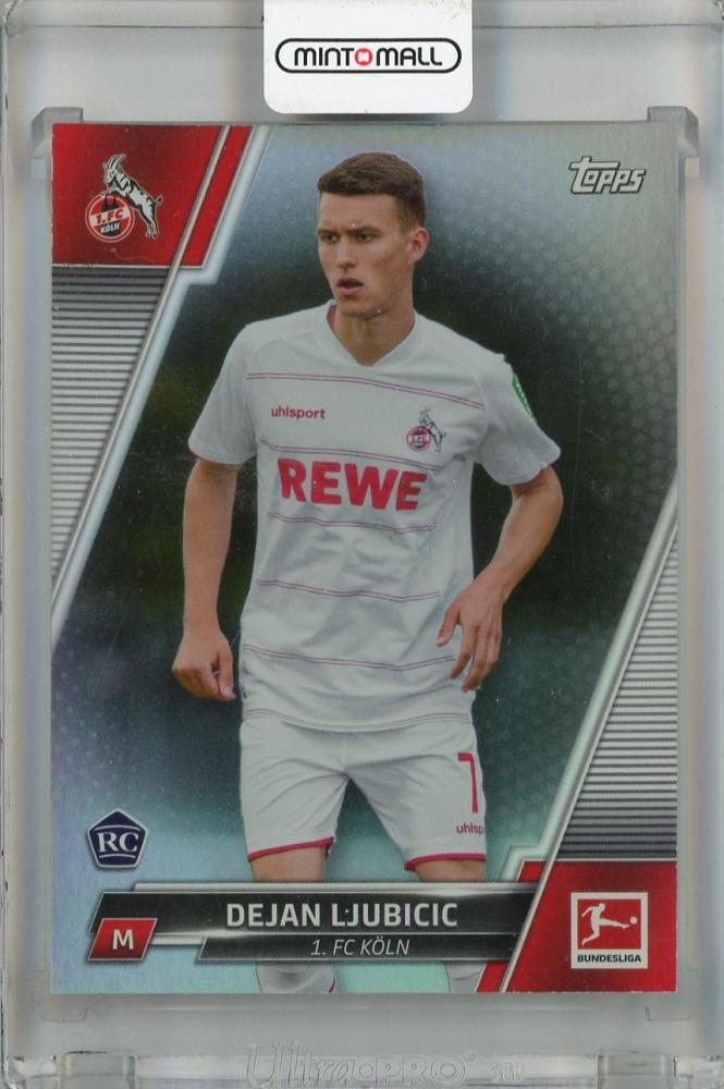 2021-22 Topps Bundesliga Dejan Ljubicic Silver trading card numbered 10550/75 featuring 1. FC KOLN