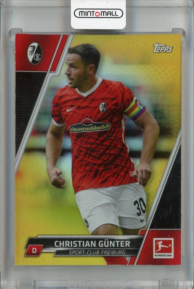 2021-22 Topps Bundesliga Christian Gunter Silver card #7208/50 from Sport-Club Freiburg