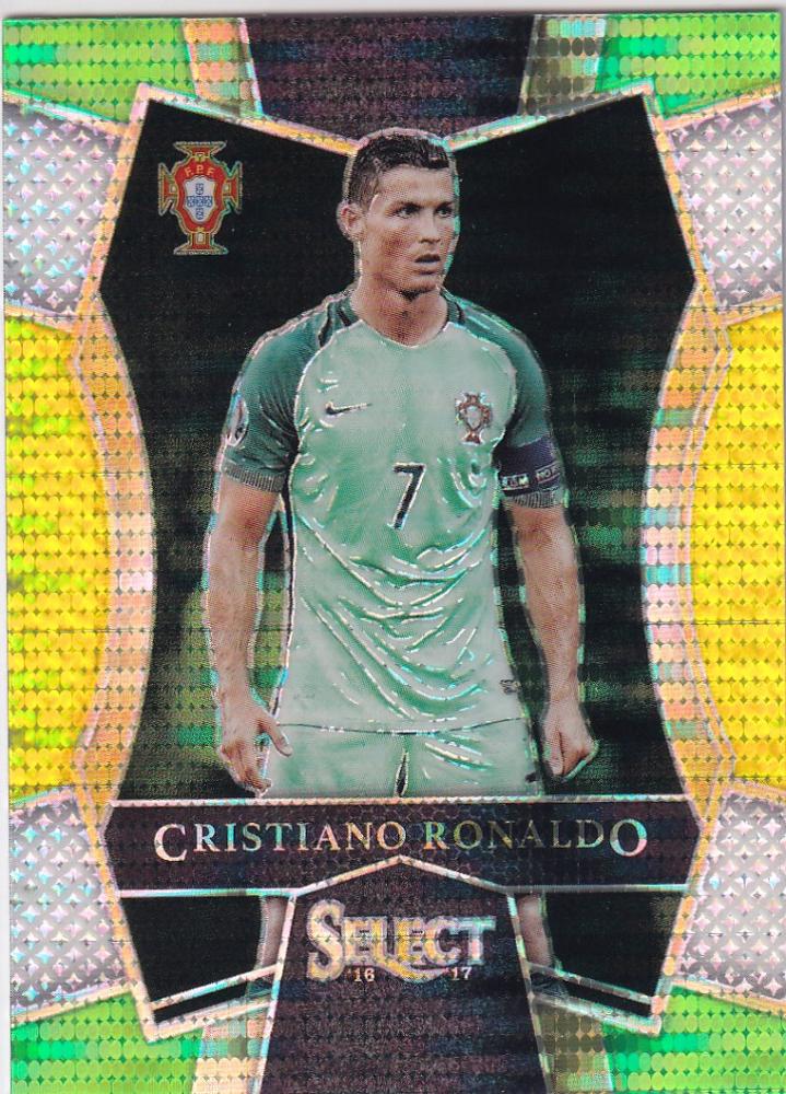 2016-17 Select Mezzanine Base Multi Color Prizm Parallels Cristiano Ronaldo No.154 card from Portugal