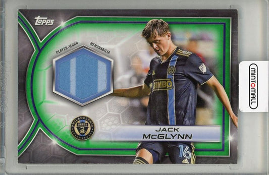 2023 TOPPS Jack Mcglynn Jersey 20/99 Philadelphia Union trading card in unused condition