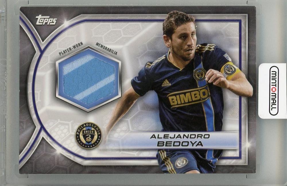 2023 TOPPS Alejandro Bedoya Philadelphia Union soccer jersey new and unused