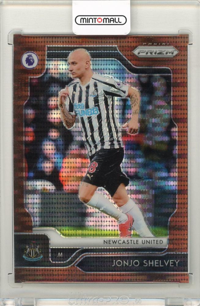 2020-21 Panini Prizm Premier League Soccer Jonjo Shelvey Breakaway Bronze Prizm card 04 of 20 Newcastle United