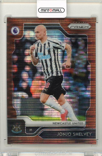 2020-21 Panini Prizm Premier League Soccer Jonjo Shelvey Breakaway Bronze Prizm card 04 of 20 Newcastle United