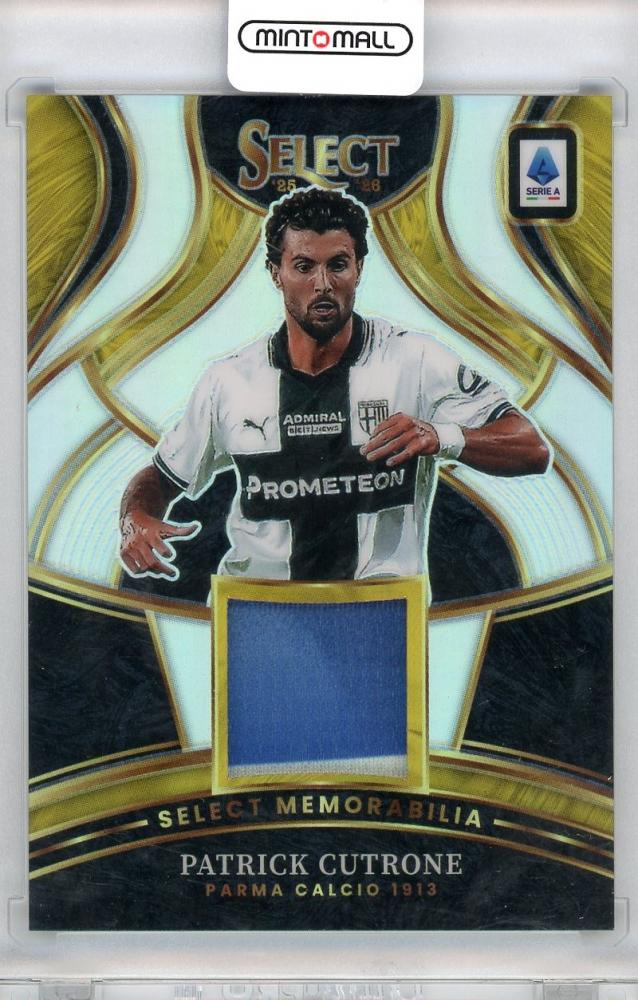 2025-26 PANINI SELECT SERIE A Patrick Cutrone Parma Calcio 1913 Jersey #SM-PCU front view