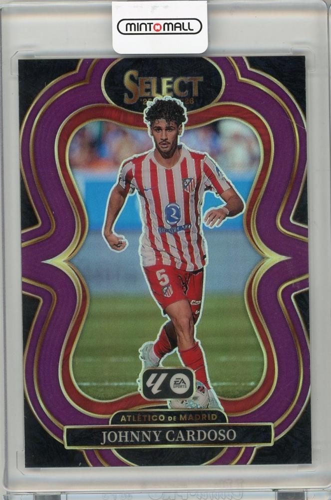 2025-26 PANINI SELECT LA LIGA trading card of Johnny Cardoso #123073/125 Atlético de Madrid
