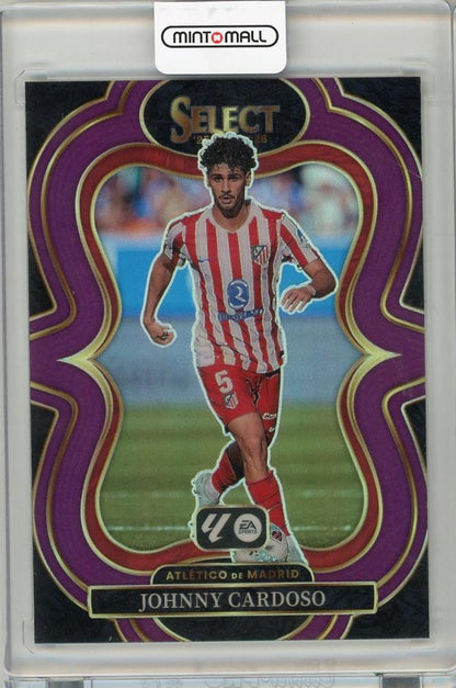 2025-26 PANINI SELECT LA LIGA trading card of Johnny Cardoso #123073/125 Atlético de Madrid