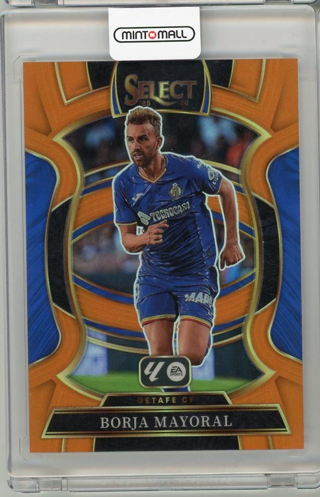 2025-26 PANINI SELECT LA LIGA trading card featuring Borja Mayoral #6213/75 from Getafe CF