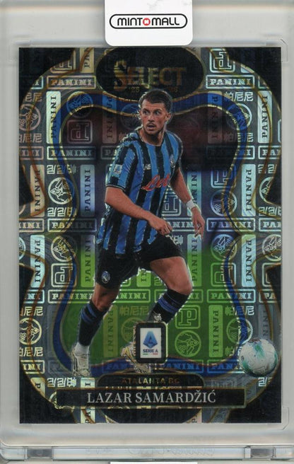 2025-26 PANINI SELECT SERIE A Lazar Samardzic trading card serial numbered 12129/61 Atalanta BC