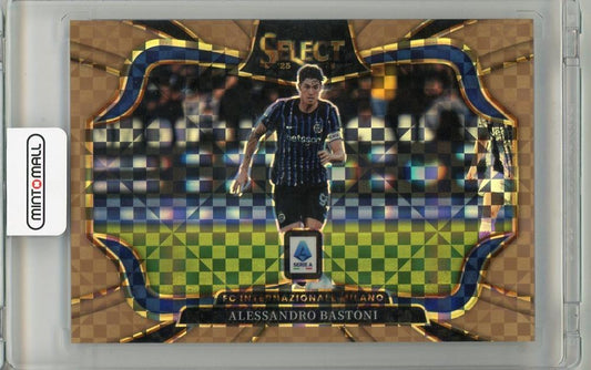 2025-26 PANINI SELECT SERIE A Alessandro Bastoni trading card numbered 20269/99 from FC Internazionale Milano