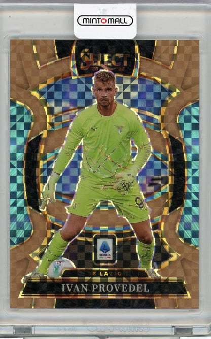 2025-26 PANINI SELECT SERIE A Ivan Provedel trading card numbered 3258 out of 99 from SS Lazio