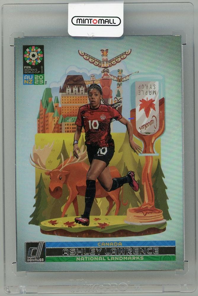 2023 PANINI Donruss Women trading card in used condition with no notable damage