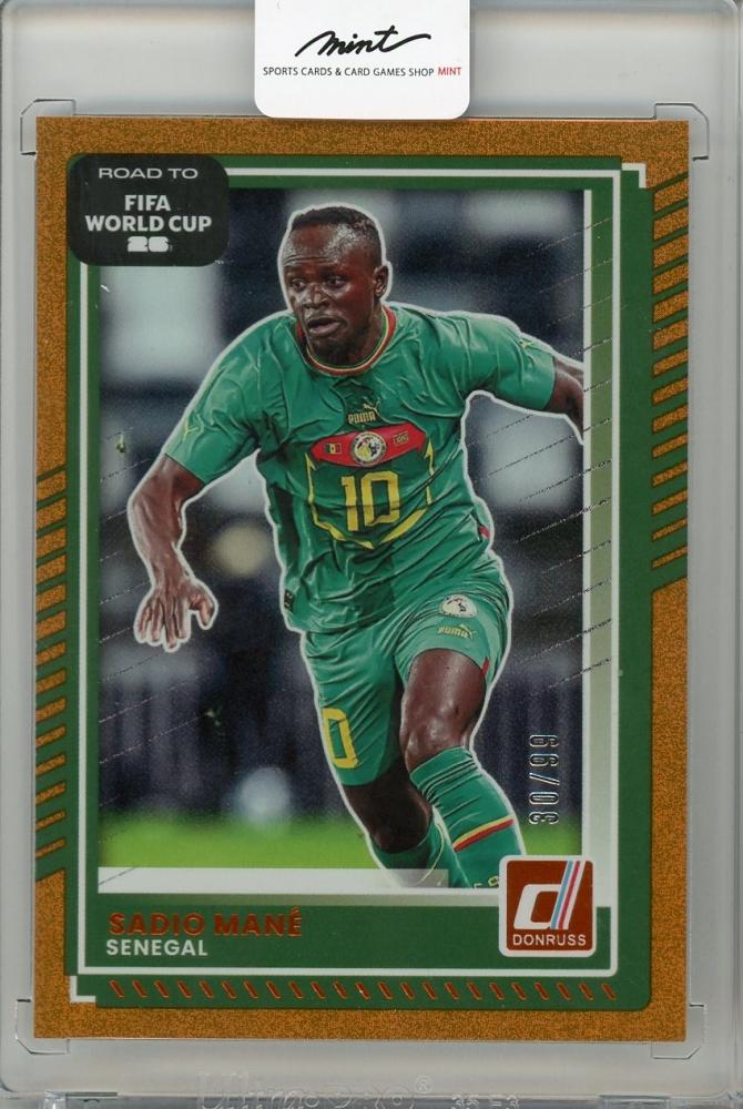 2025-26 Panini Donruss Road to FIFA World Cup Sadio Mane #730/99 Senegal trading card