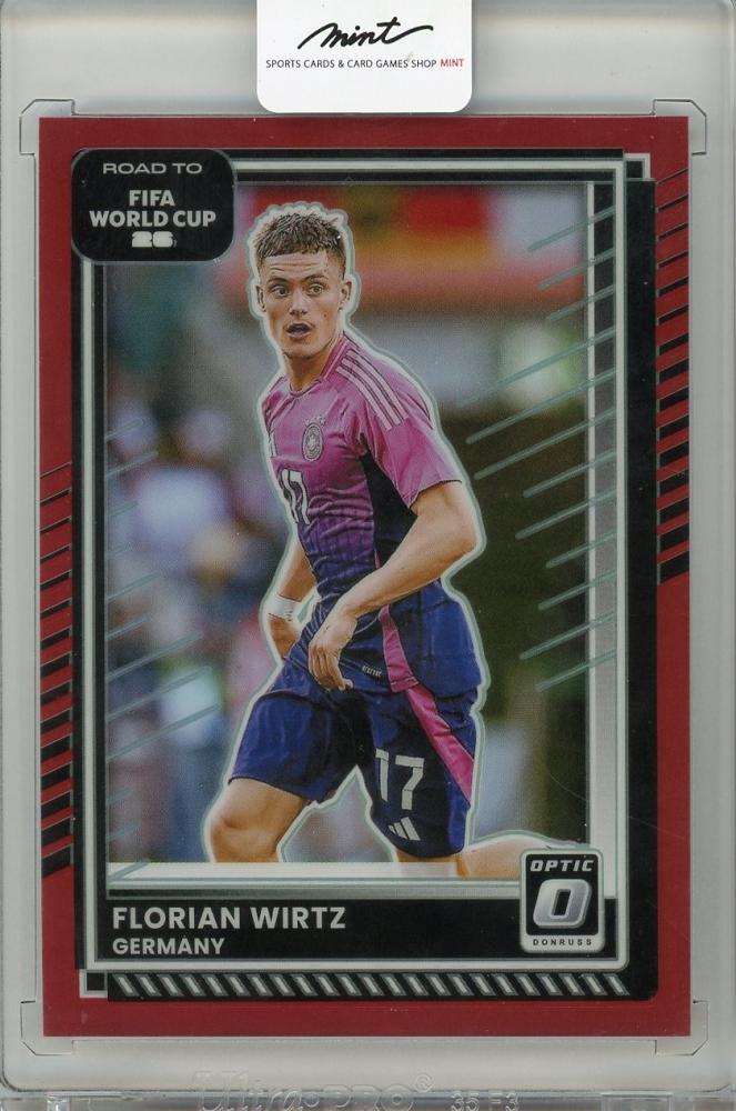 2025-26 PANINI DONRUSS ROAD TO FIFA WORLD CUP trading card featuring Florian Wirtz Germany #43022/199