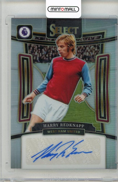 2023-24 PANINI Select English Premier League Harry Redknapp Signatures trading card #27 West Ham United