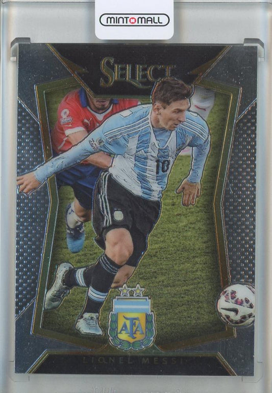 2015-16 Select Lionel Messi #65 Argentina soccer trading card