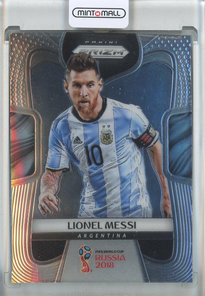2018 Panini Prizm World Cup Lionel Messi #1 collectible soccer card from Argentina