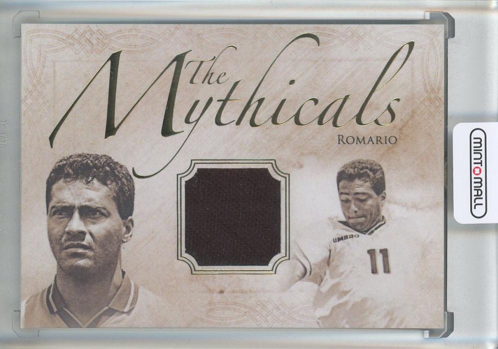 2024 Futera Romario The Mythicals collectible card serial number 17 out of 21 in original condition